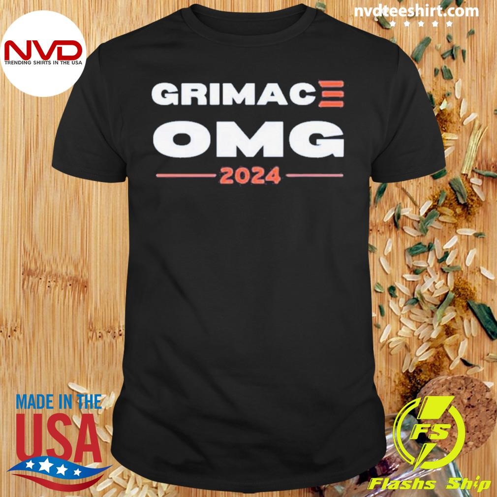 Grimace OMG 2024 Presidential Election Shirt