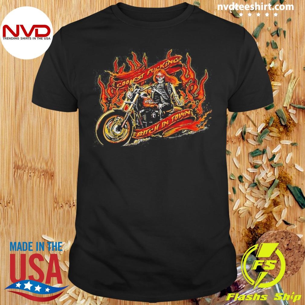 Haley Blais CFBIT Flame Bike Shirt