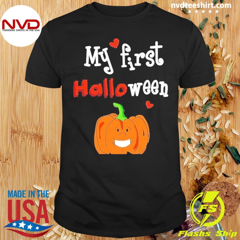 Halloween Pumpkin My First 2024 Shirt