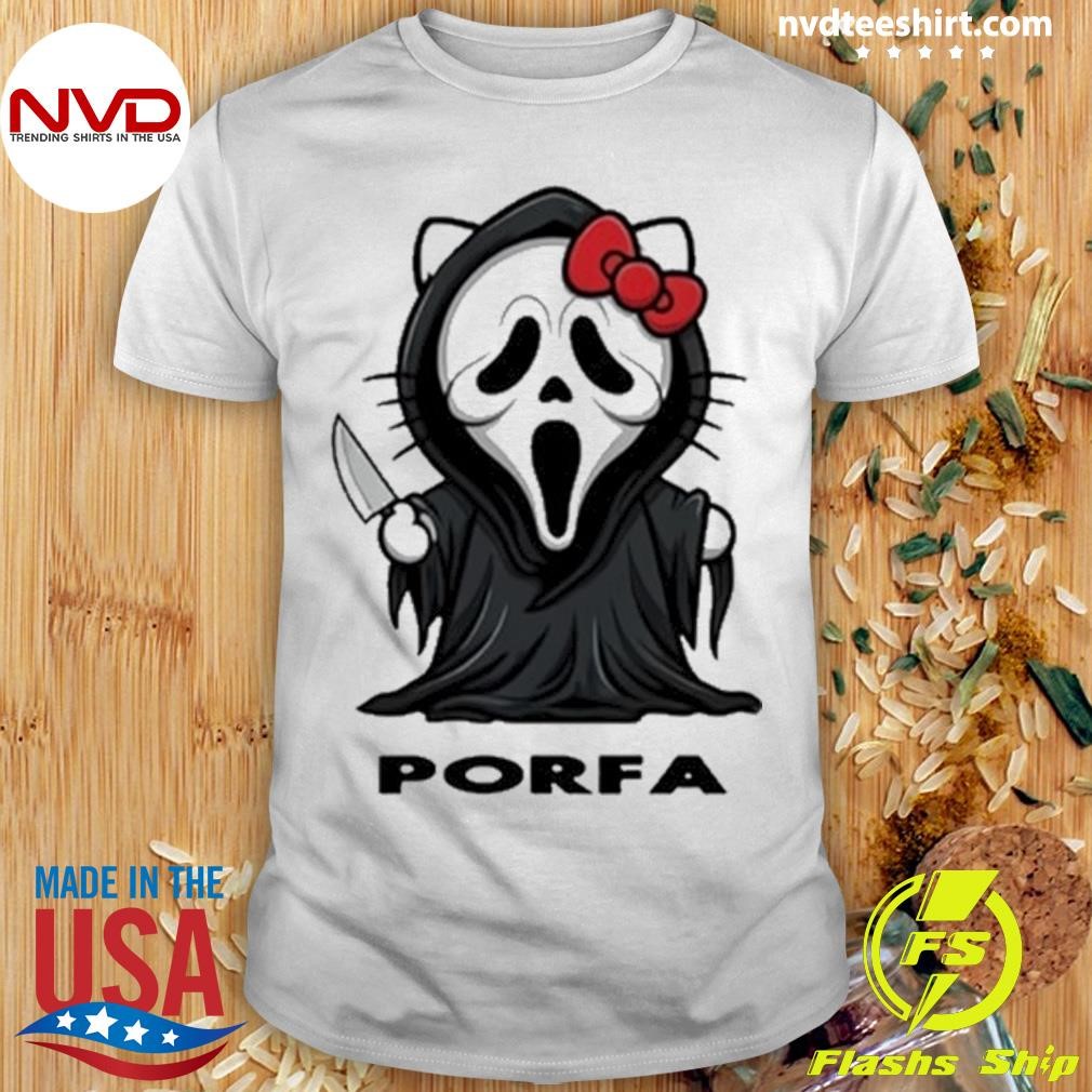 Halloween Tee Porfa 2024 Limited Shirt