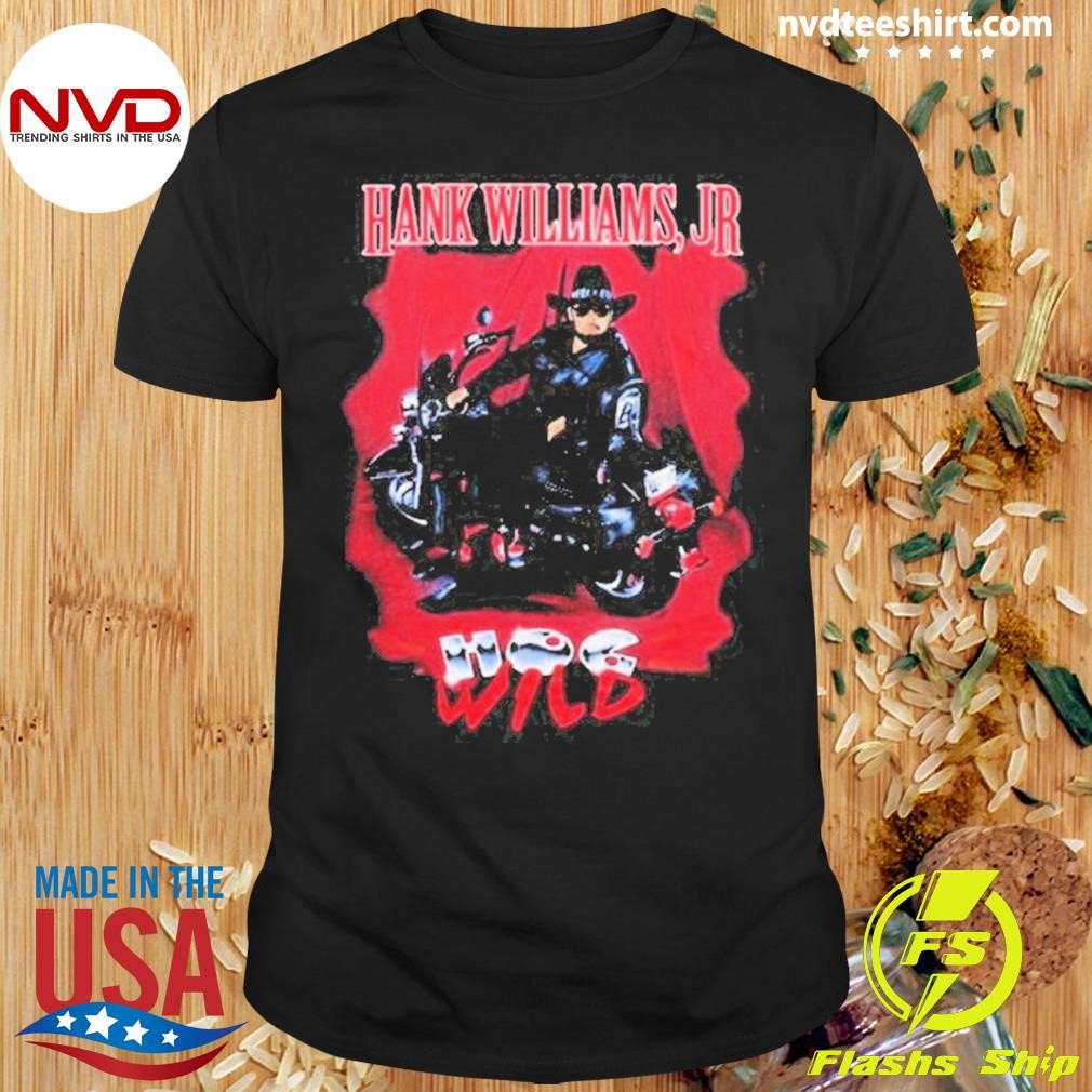 Hank Williams Jr Hog Wild Tour Shirt