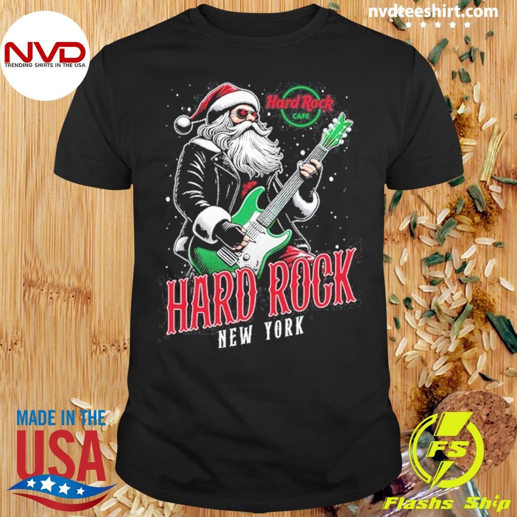 Hard Rock Santa Live Holiday 2024 Shirt