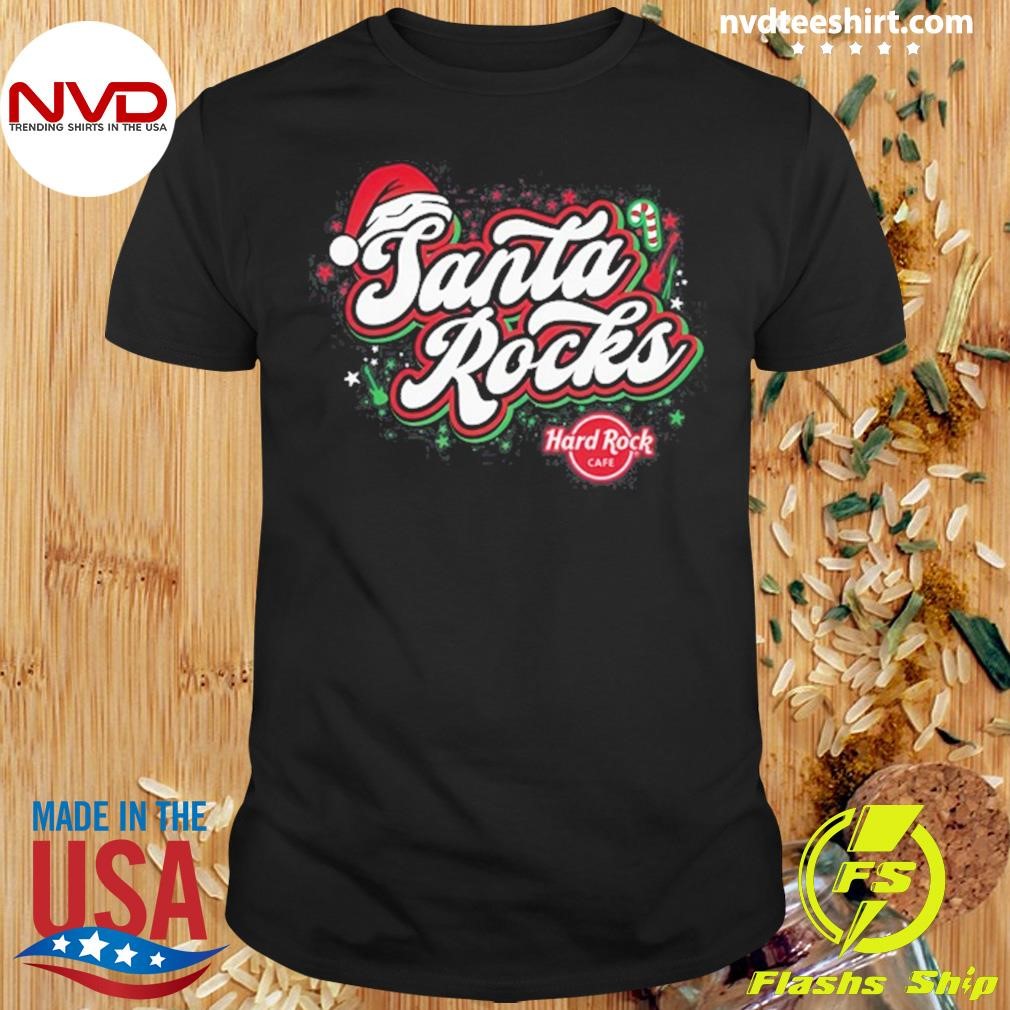 Hard Rock Santa Rocks 2024 Shirt