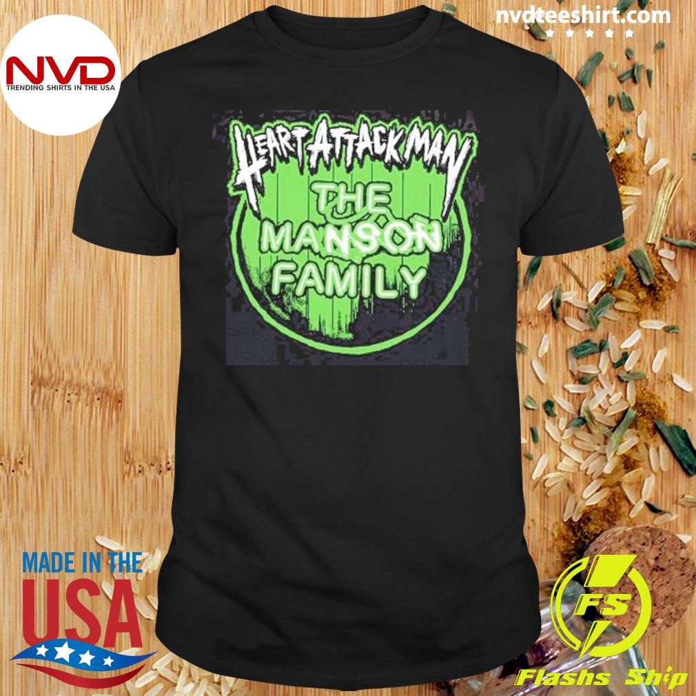 Heart Attack Man The Manson Family Hockey Jersey Shirt