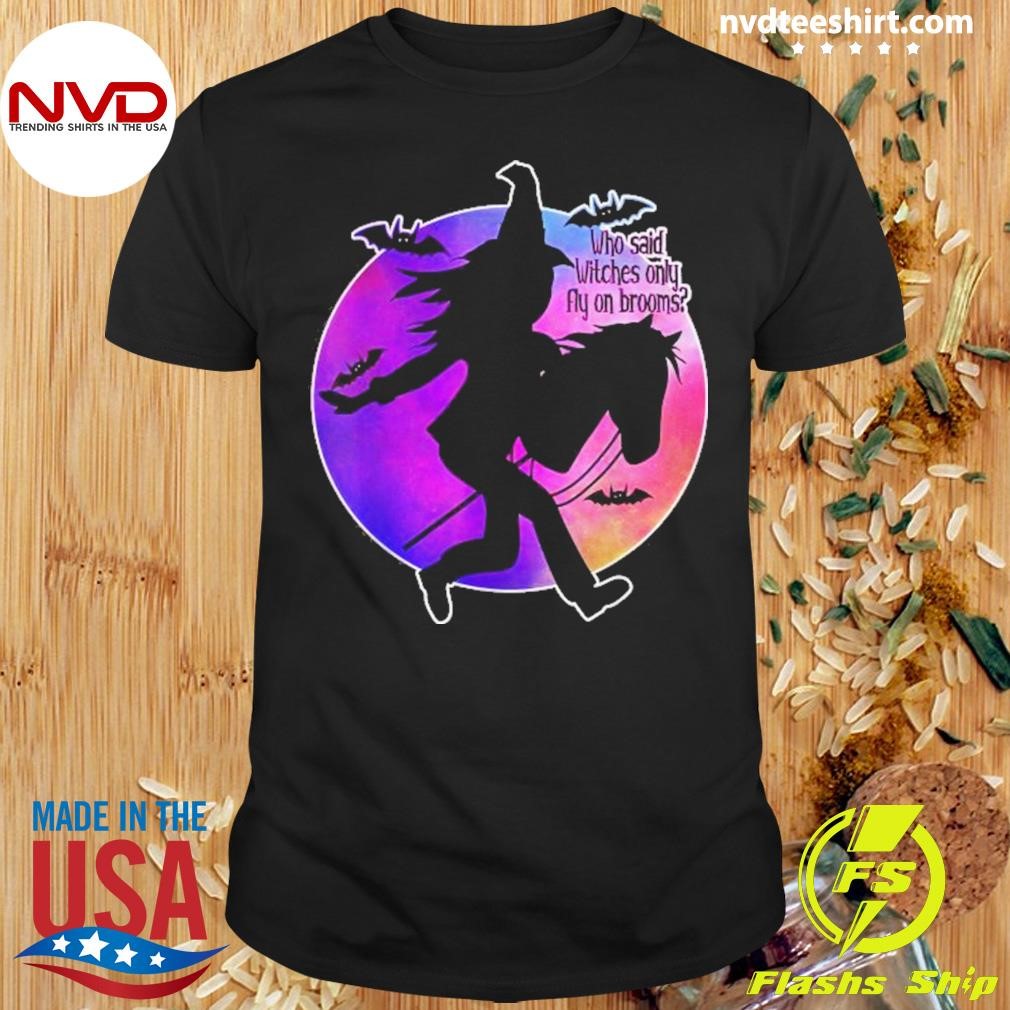 Hobby Horse Halloween Hobby Horsing Witch 2024 Shirt