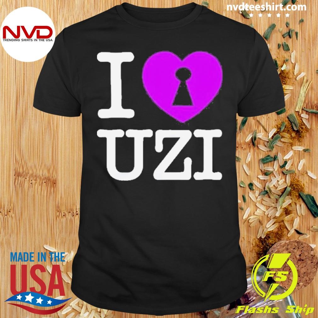 I Lock Heart Uzi 2024 Shirt