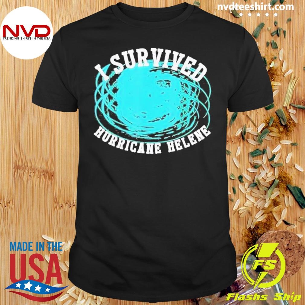 I Survived Hurricane Helene 2024 Florida Men Shirt