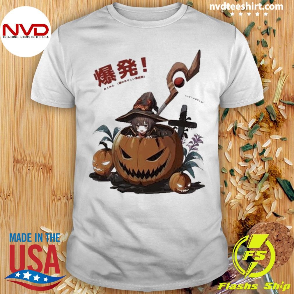 Iced Tea Aesthetics Megumin Halloween 2024 Shirt