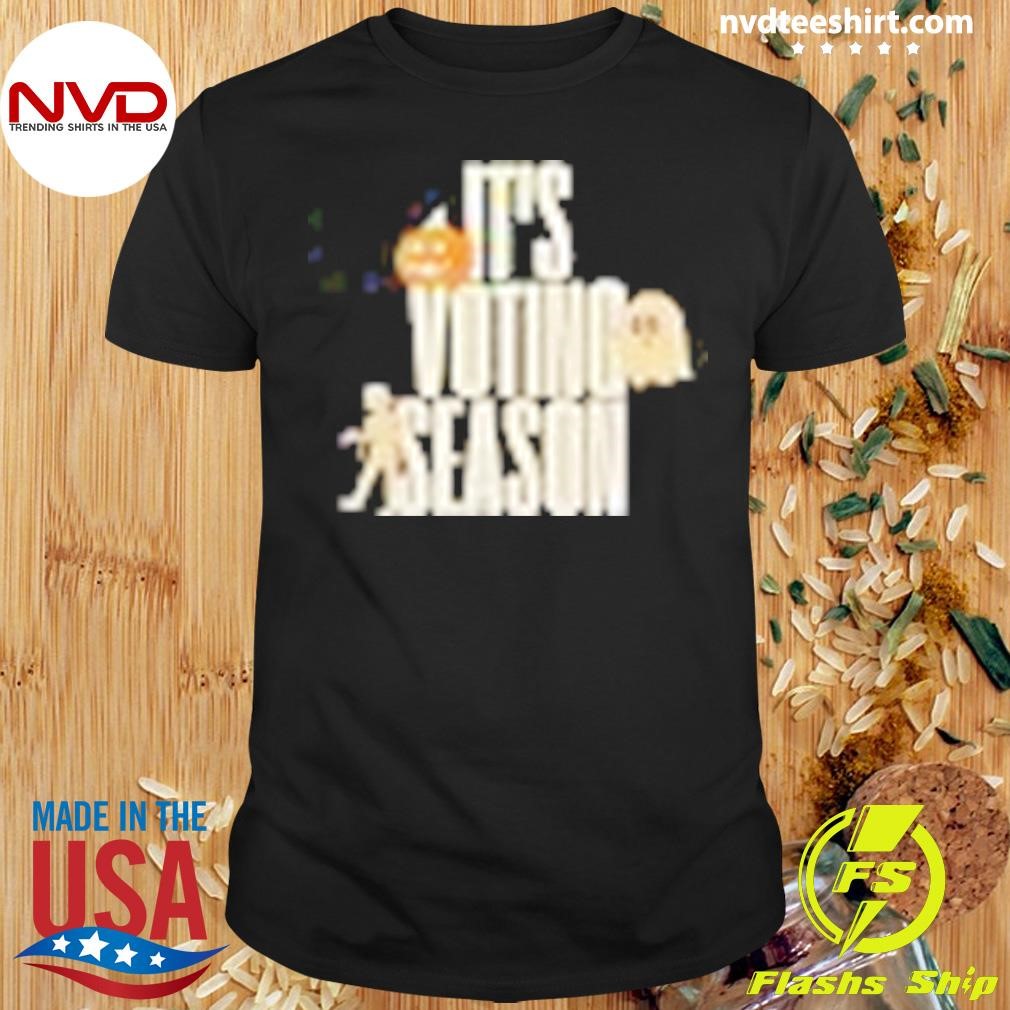 It’s Voting Season Ghost Halloween 2024 Shirt