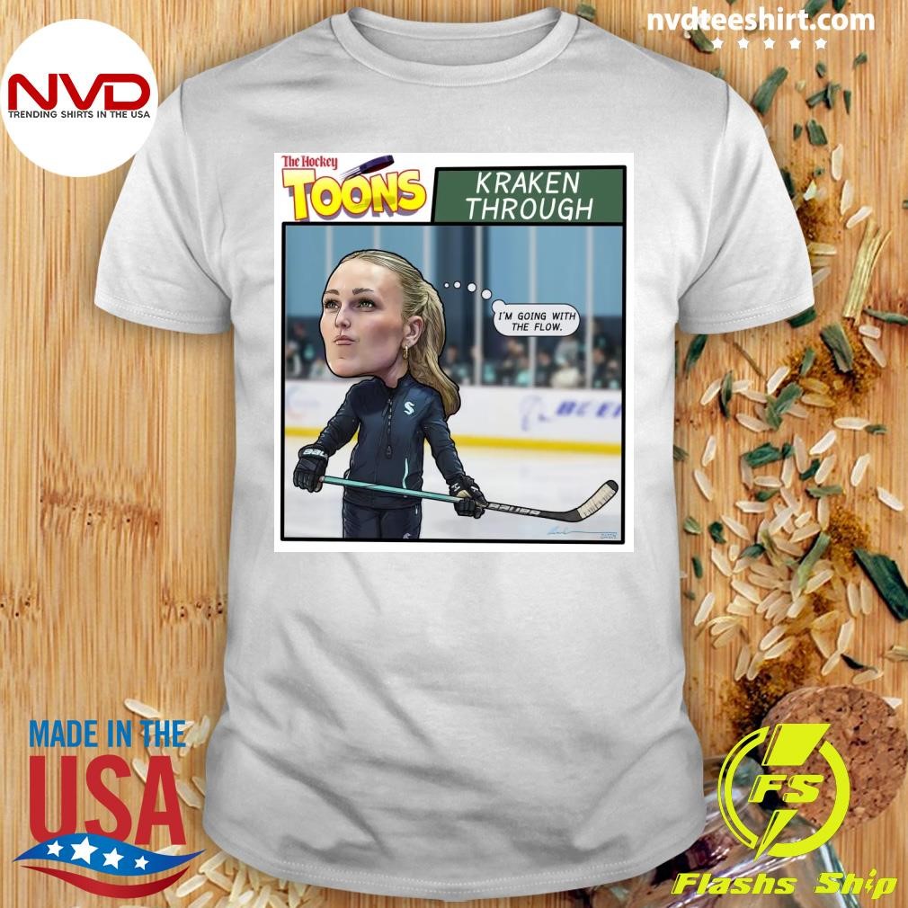 Jessica Campbell, Of The Seattle Kraken, Becomes The First Woman To Coach On An NHL Team Shirt