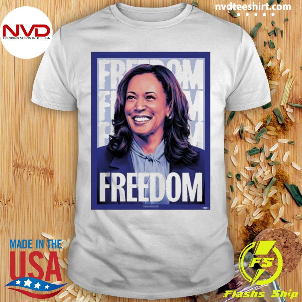 Kamala Harris Tracie Ching Freedom Poster 2024 Shirt