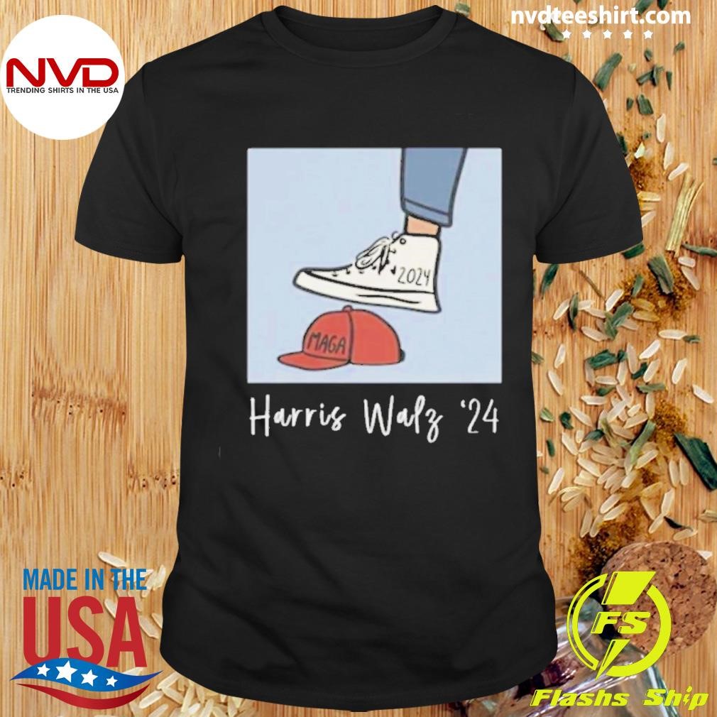 Kamala Harris Walz 2024 Foot Stomping Maga Hat Shirt