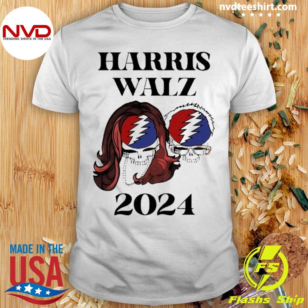 Kamala Harris Walz 2024 Grateful Dead Shirt