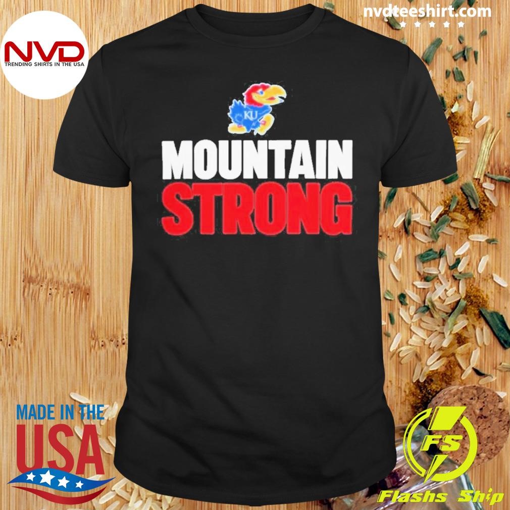 Kansas Jayhawks Mountain Strong 2024 Shirt