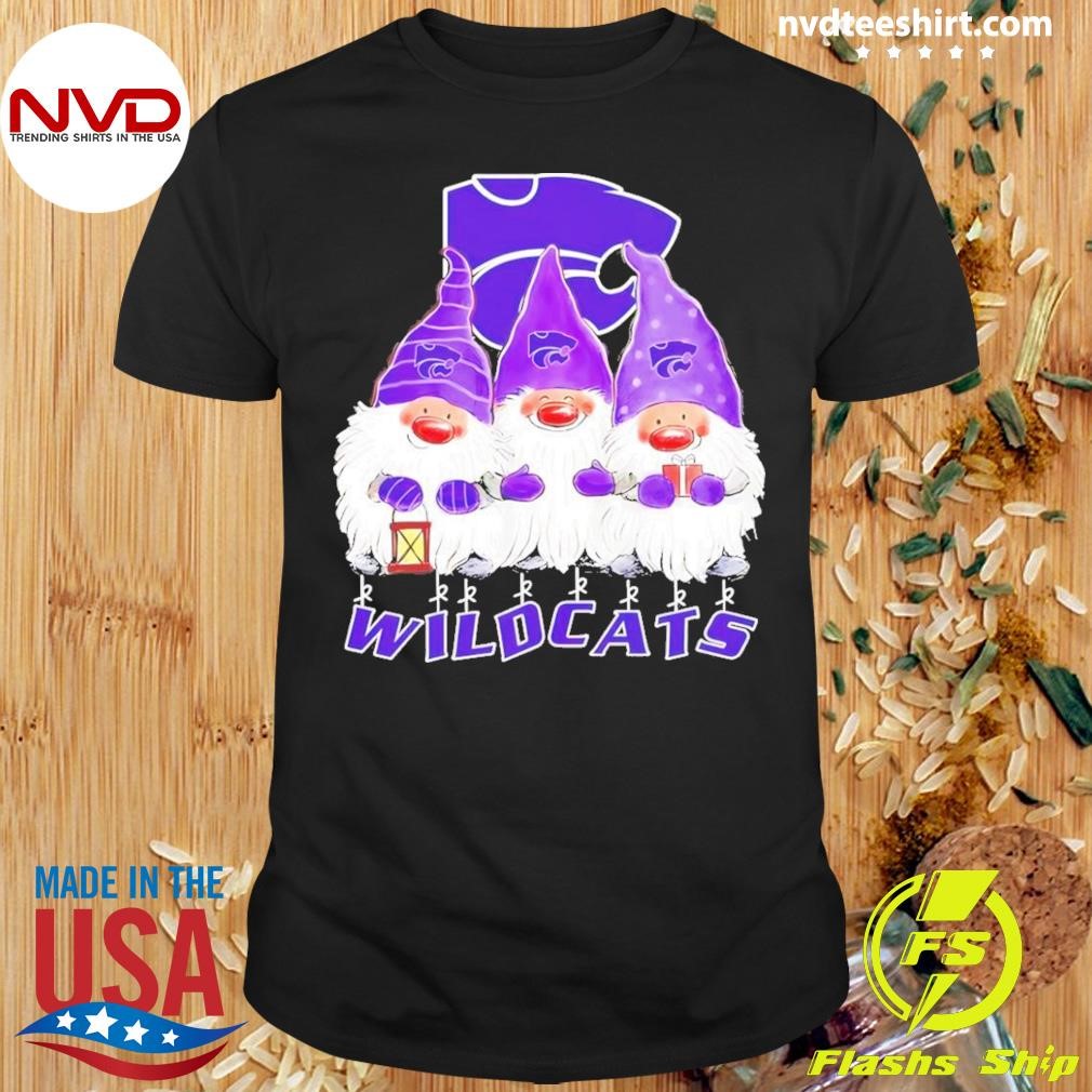 Kansas State Wildcats Gnomies Christmas 2024 Shirt