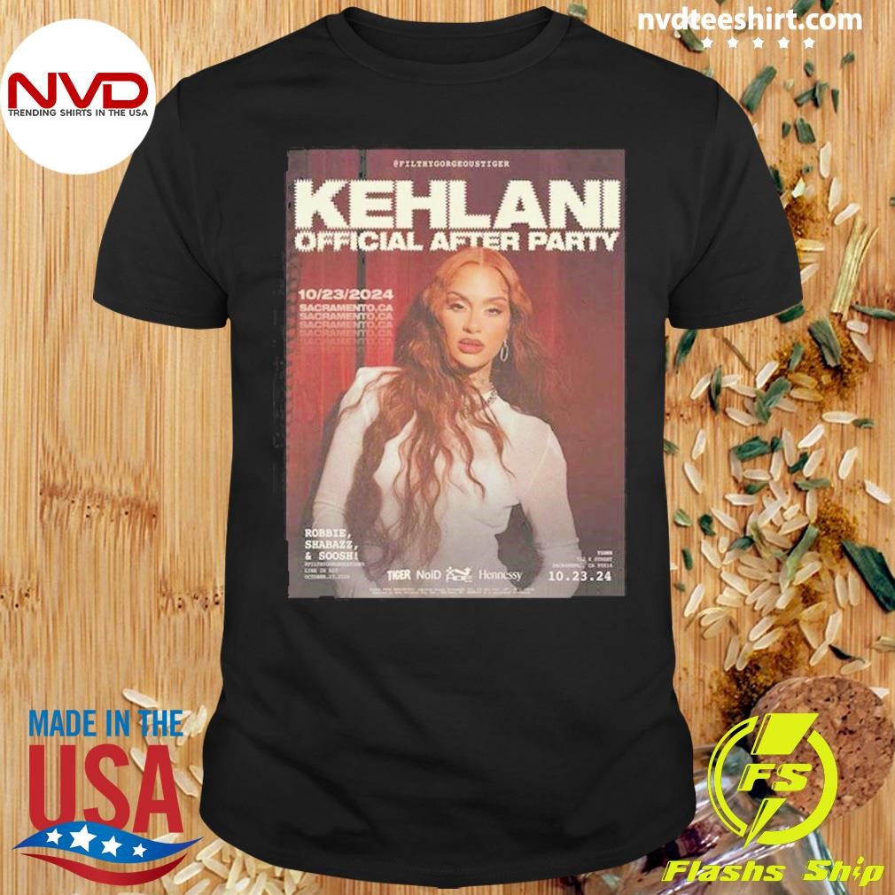 Kehlani Hard Rock Live Sacramento Wheatland CA Oct 23 2024 Tour Shirt