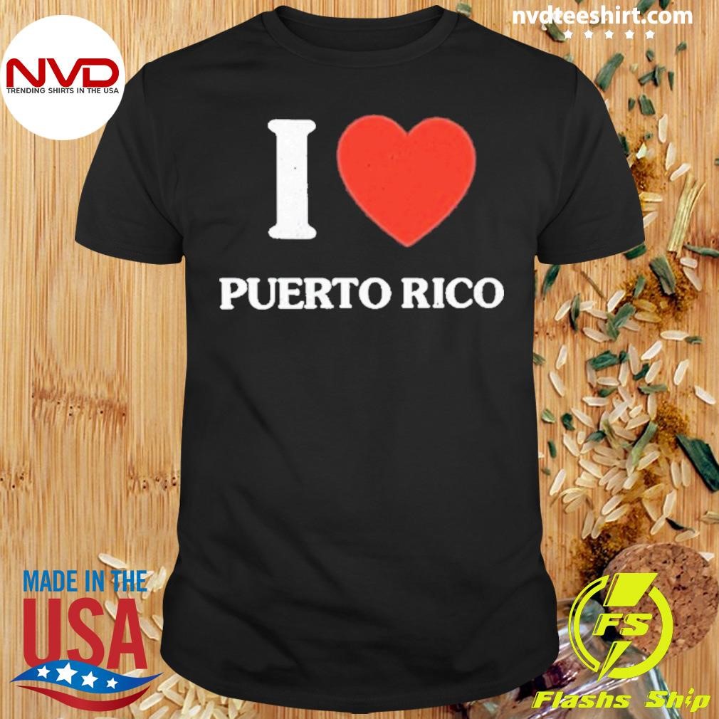 Kennethcole I Love Puerto Rico 2024 Shirt