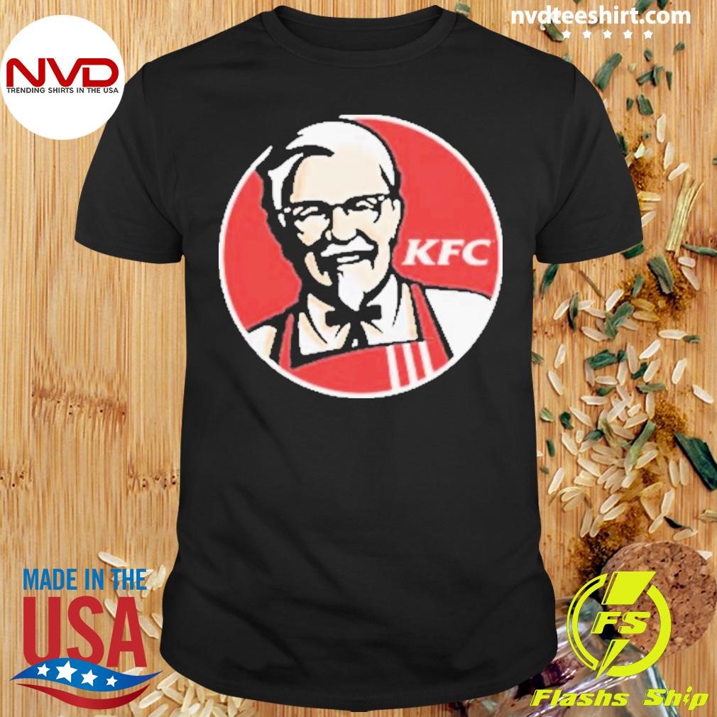 Kfc Logo Front Back View 2024 Shirt