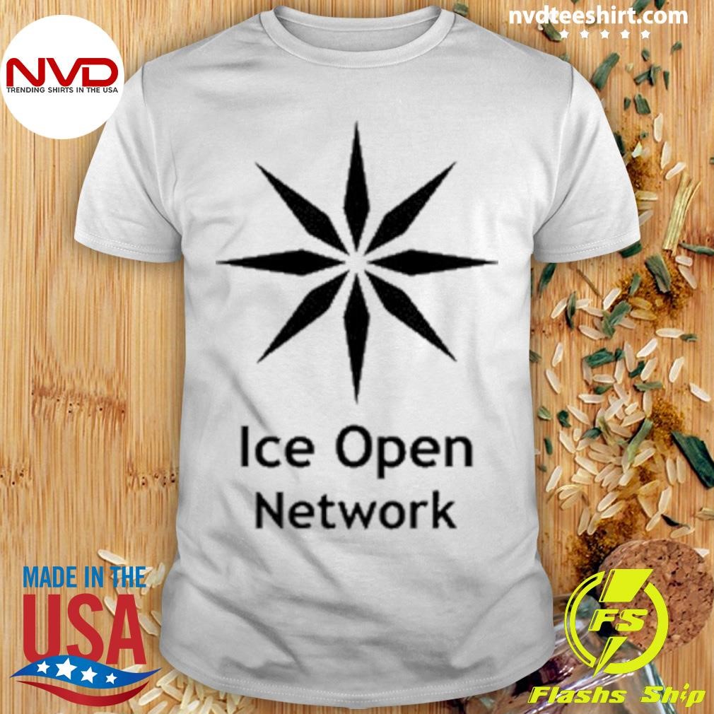 Khabib Abdulmanapovich Nurmagomedov Wearing Ice Open Network Shirt