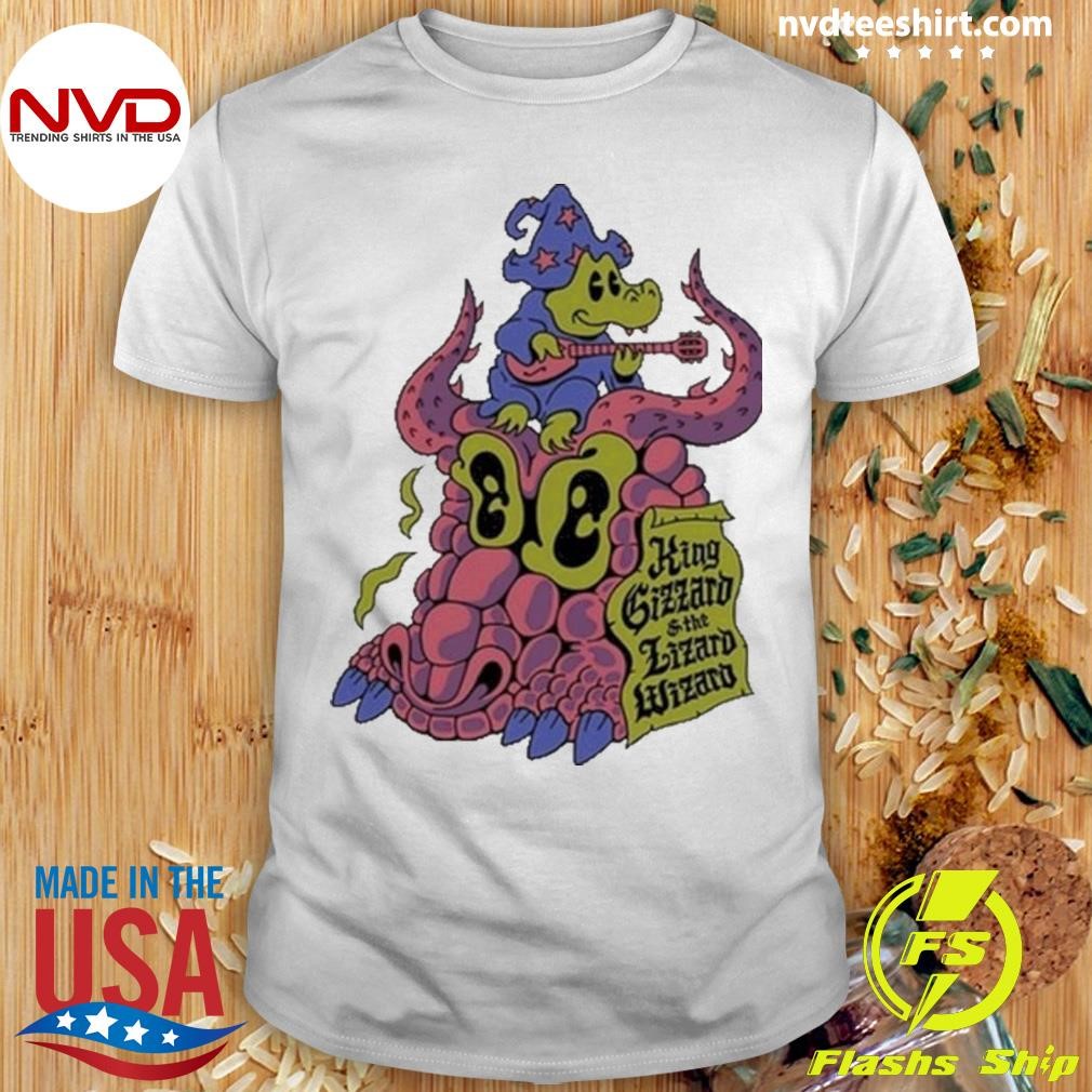 King Gizzard And The Lizard Wizard Gator Wizard 2024 Shirt