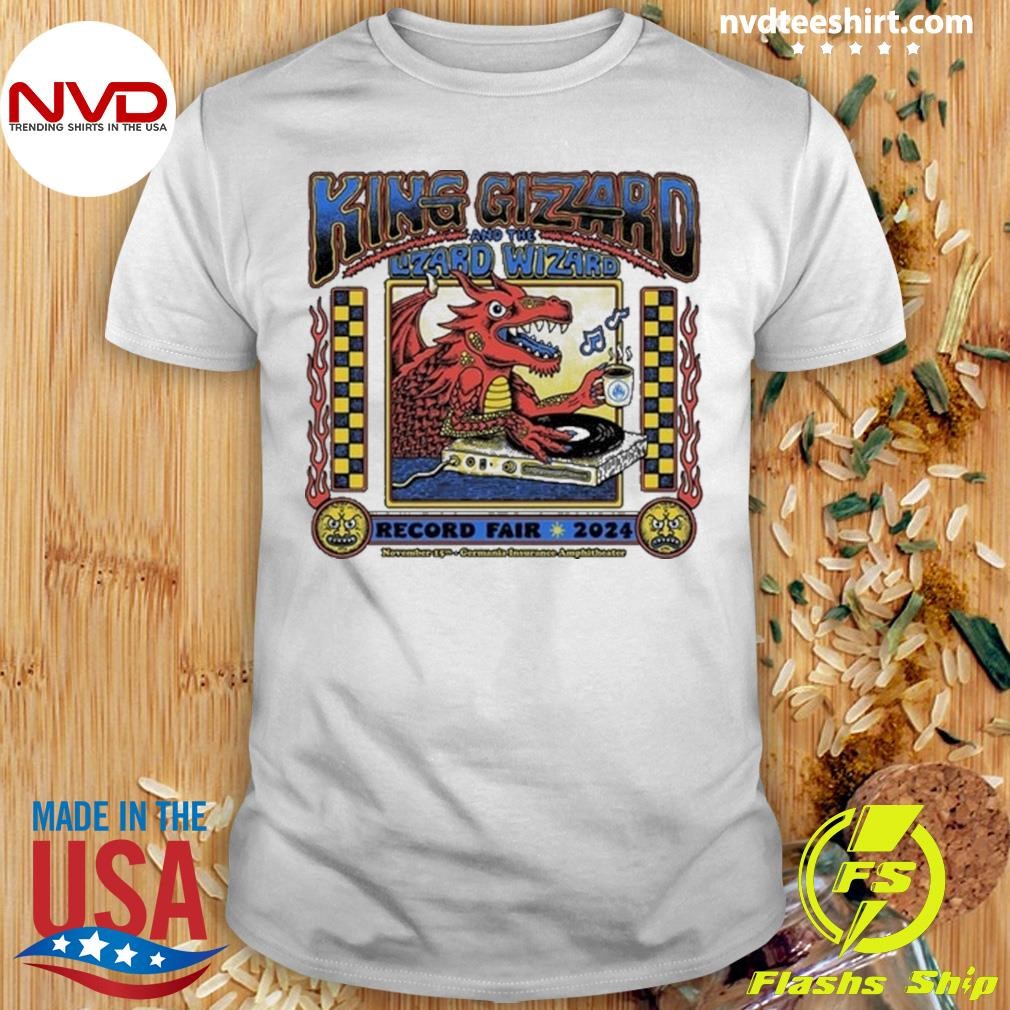 King Gizzard & the Lizard Wizard Nov 15 2024 Austin, TX Shirt