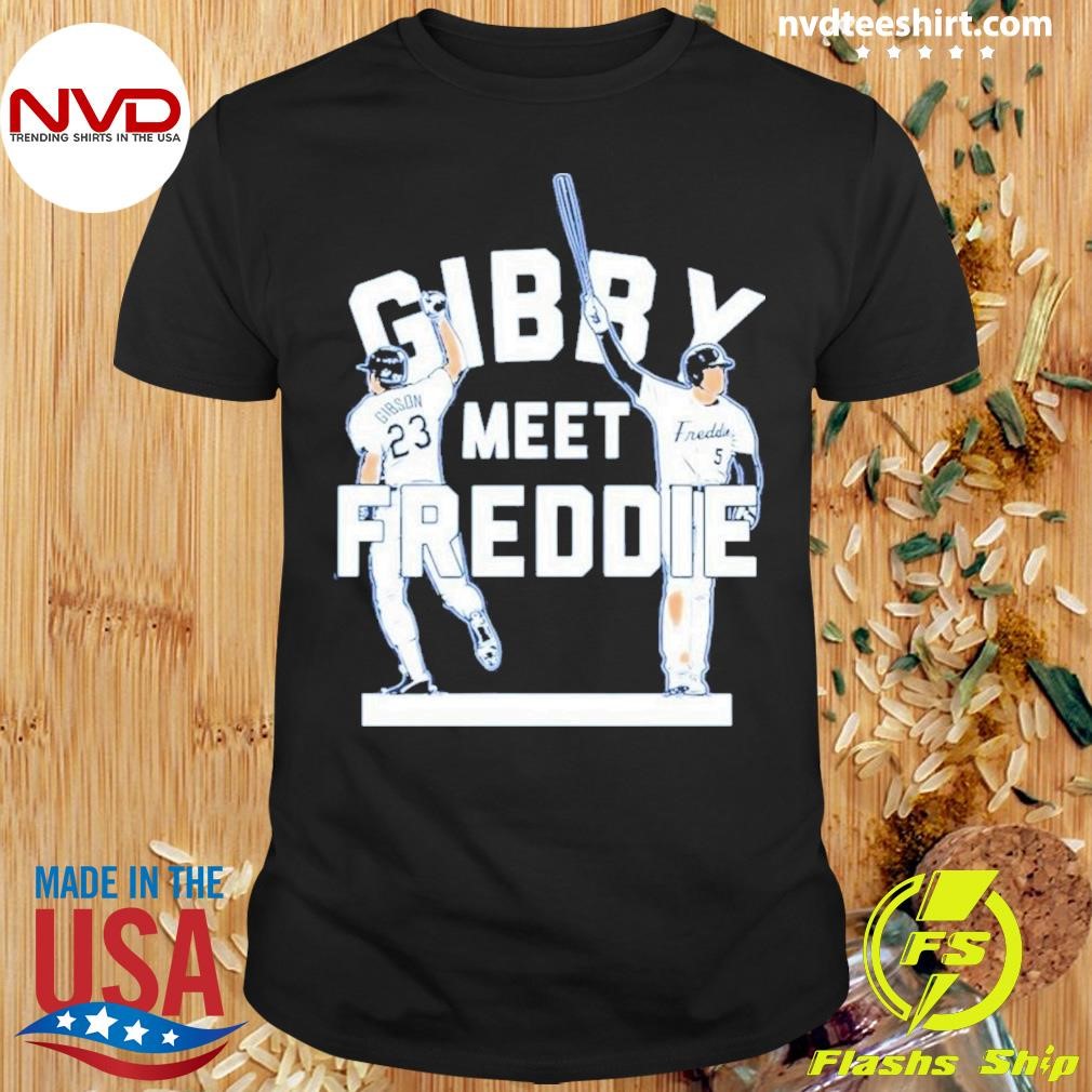 Kirk Gibson Freddie Freeman Gibby Meet Freddie 2024 Shirt