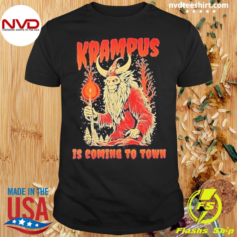 Krampus Is Coming To Town – Santa’s Favorite Helper Fun 2024 Shirt