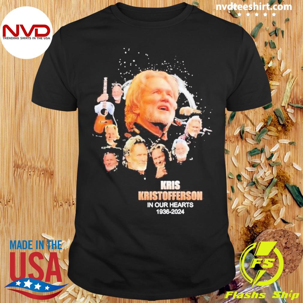 Kris Kristofferson In Our Hearts 1959-2024 Shirt