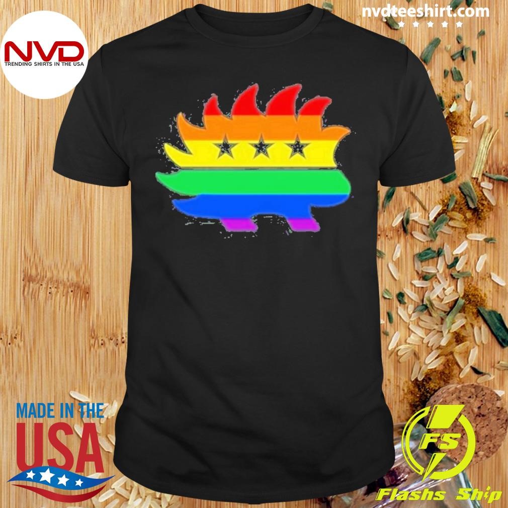 Libertarian Party Porcupine Rainbow Shirt