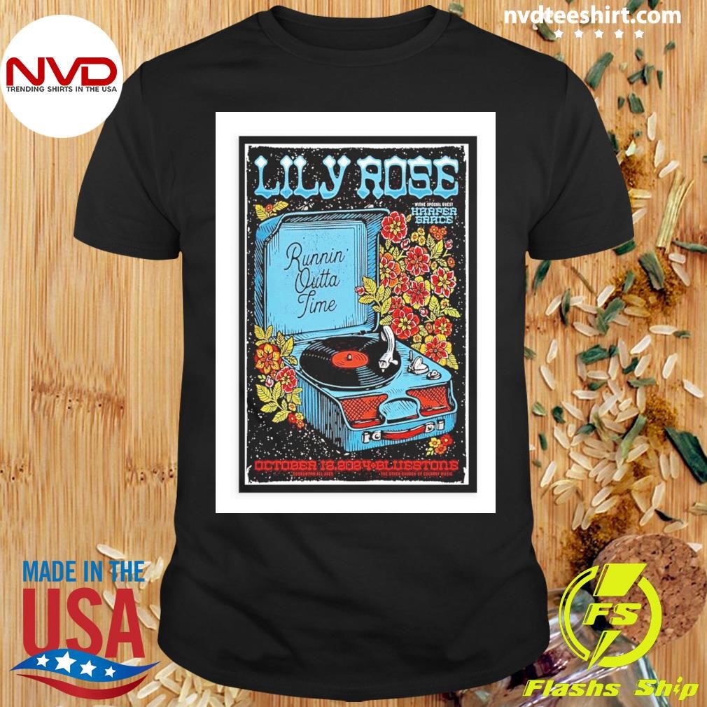 Lily Rose October 12 2024 The Bluestone In Columbus OH Tour Shirt