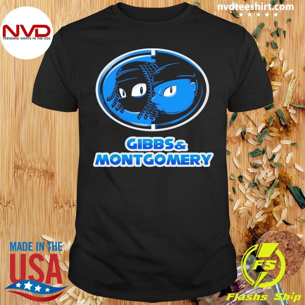 Lions Rbs Decided On A New Name Gibbs And Montgomery Shirt