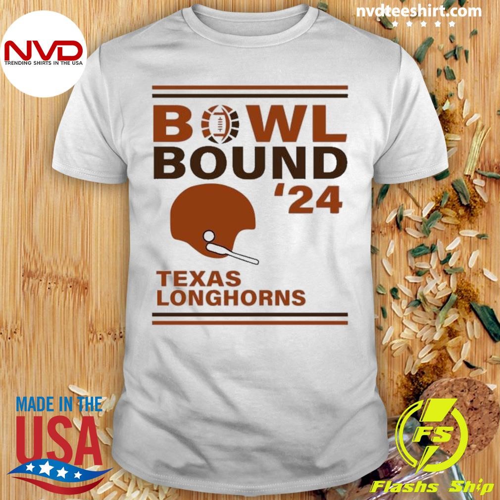 Longhorns 2024 Bowl Bound Helmet Shirt