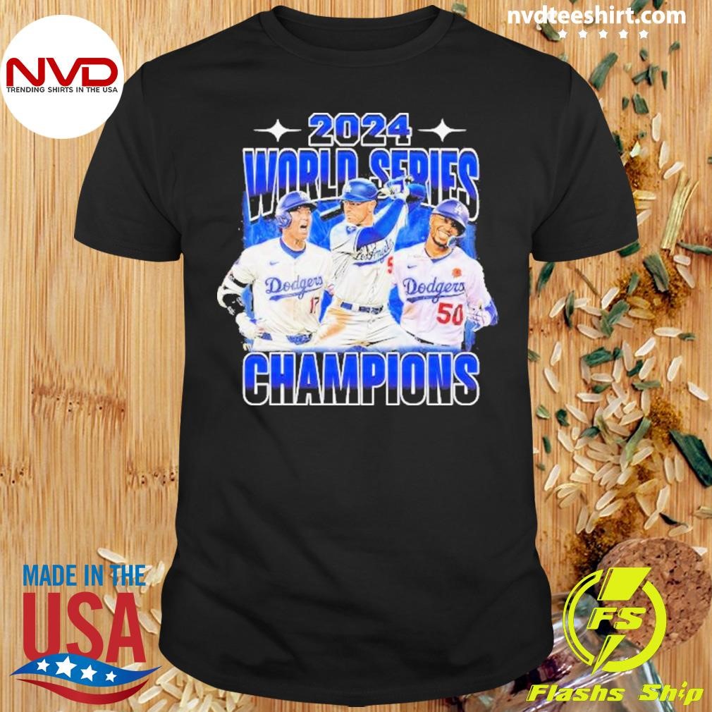 Los Angeles Dodgers 2024 World Series Champions Shirt