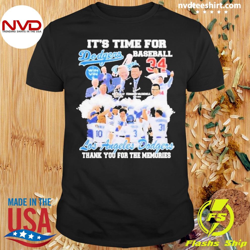 Los Angeles Dodgers It’s Baseball Time 2024 Shirt