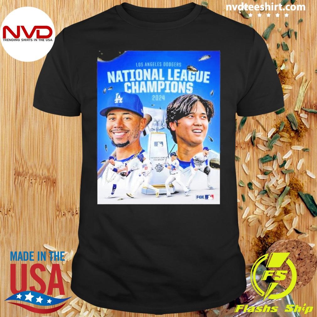 Los Angeles Dodgers National League Champions 2024 Shirt