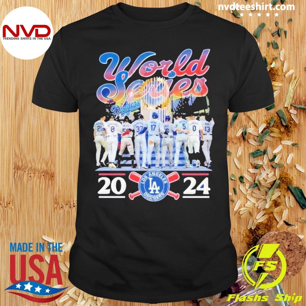 Los Angeles Dodgers Players 2024 World Series Shirt