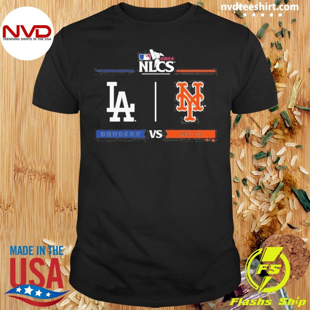 Los Angeles Dodgers Vs New York Mets 2024 Batters Box Nlcs Match Up 2024 Shirt