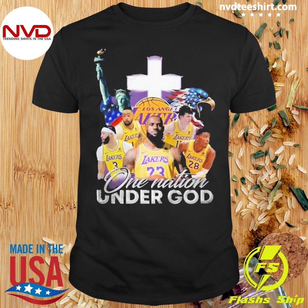 Los Angeles Lakers One Nation Under God 2024 Shirt