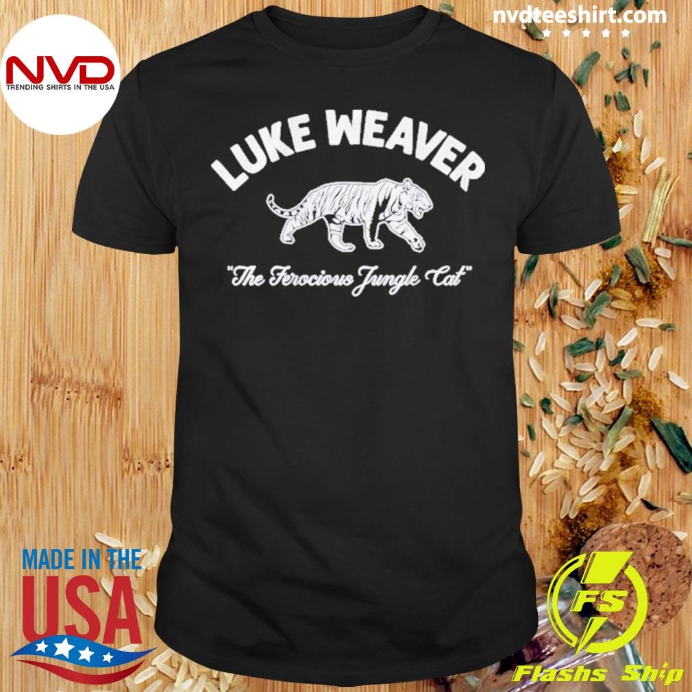 Luke Weaver Ferocious Jungle Cat 2024 Shirt