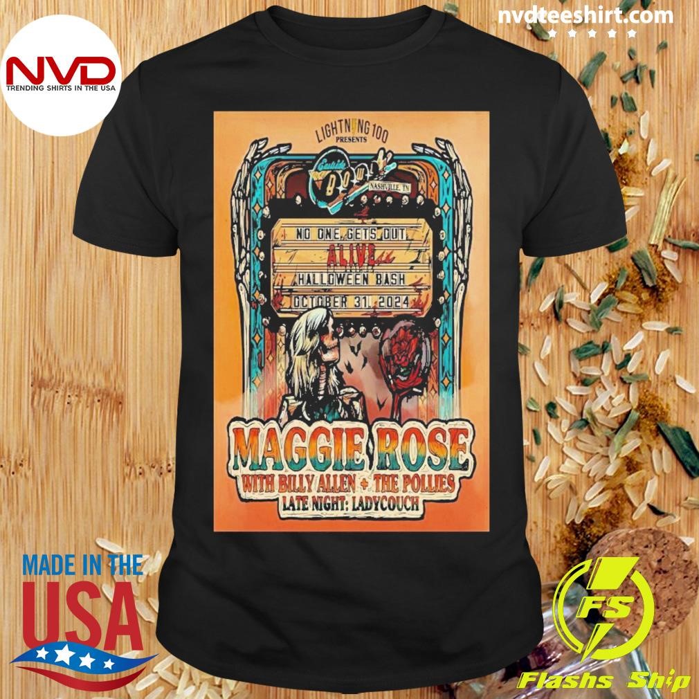 Maggie Rose October 31 2024 Nashville Tn Poster Shirt