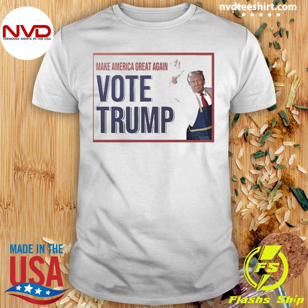 Make American Great Again Vote Trump McDonald’s 2024 Shirt