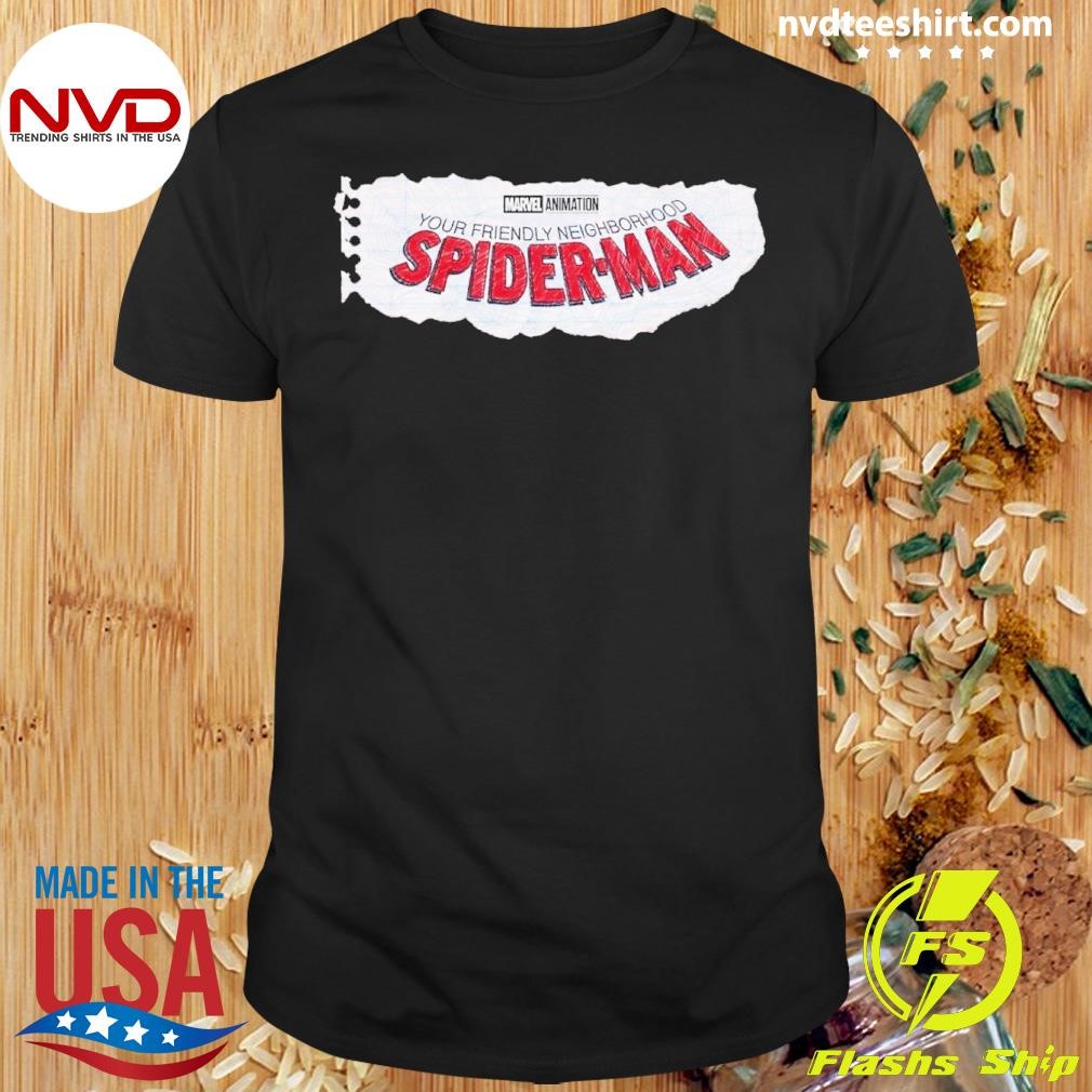 Marvel Animation Your Friendly Neighborhood Spider-Man Shirt