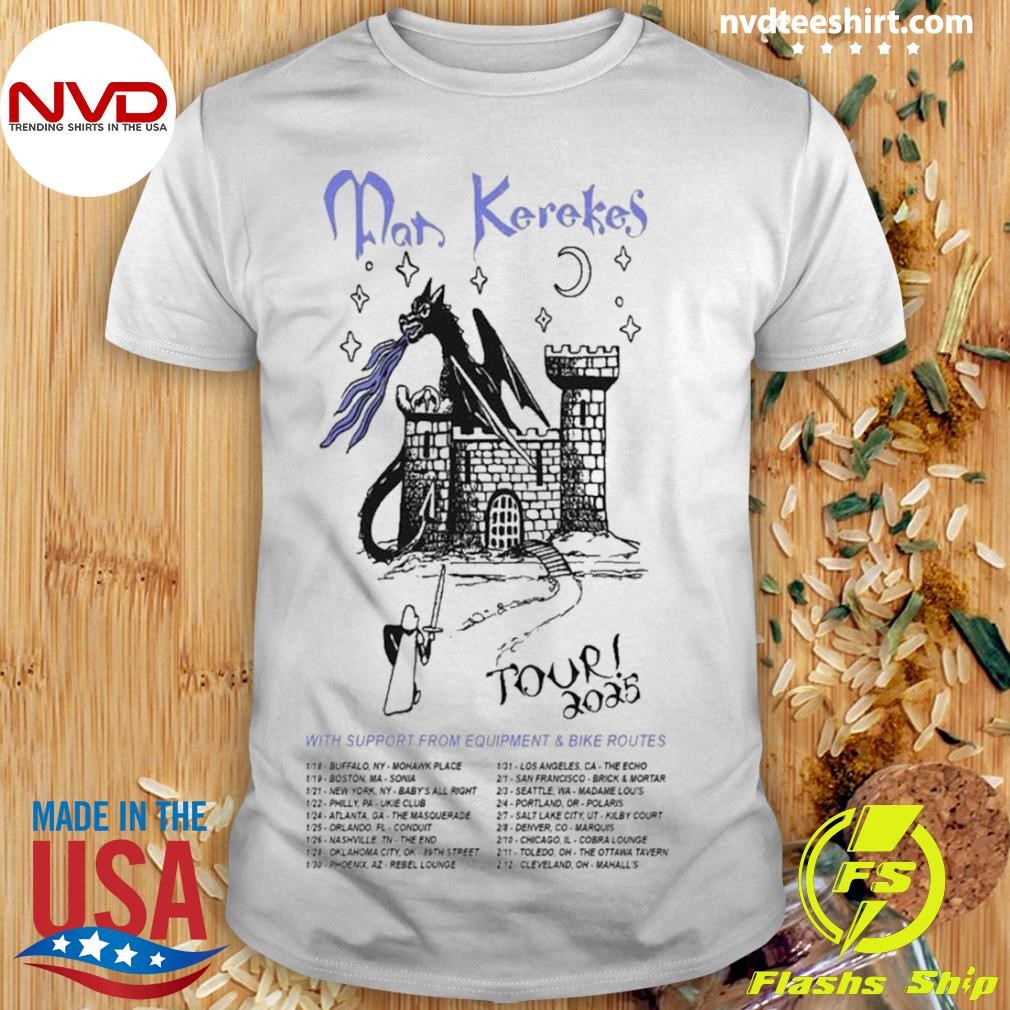 Mat Kerekes America Jan & February 2025 Tour Poster Shirt