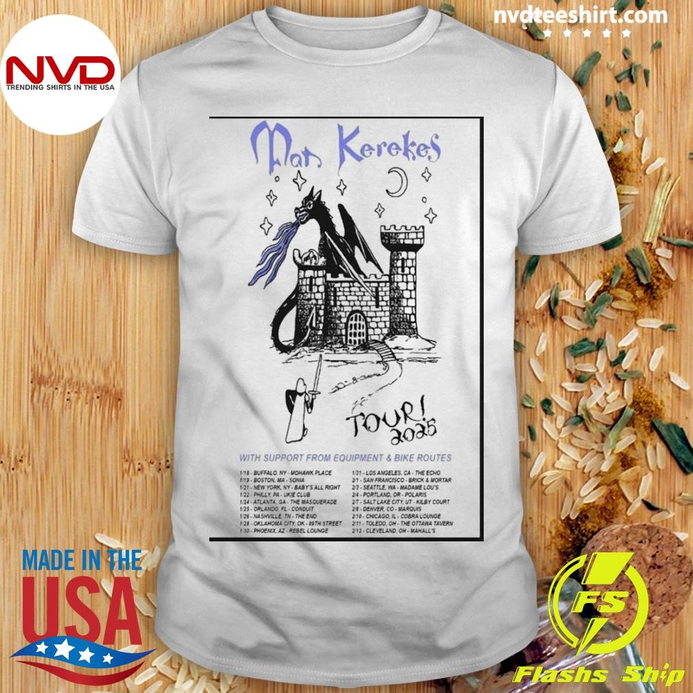 Mat Kerekes Fall Tour America 2025 Poster Shirt