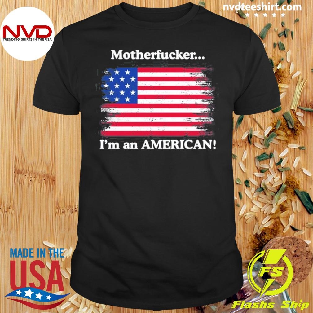 Matt Taibbi Motherfcker I'm An American Shirt