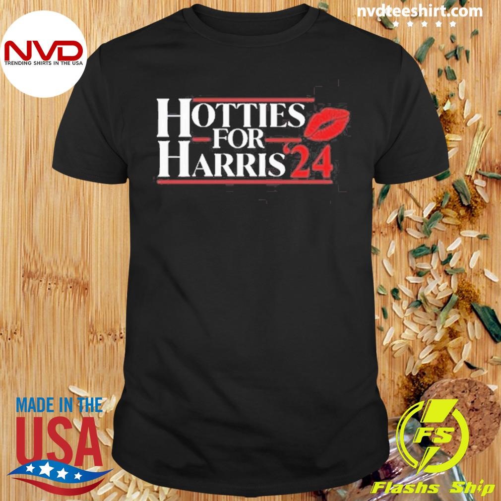 Michael Ealy Wearing A Hotties For Harris 2024 Shirt