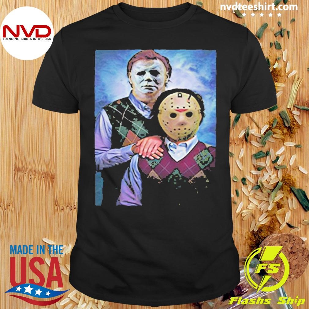 Michael Myers Jason Voorhees Step Brothers Halloween 2024 Shirt