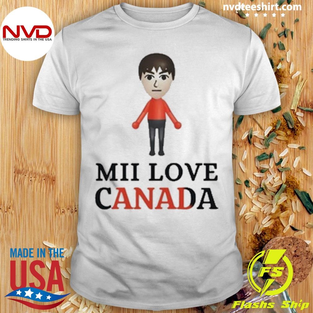 Mii Love Canada 2024 Shirt