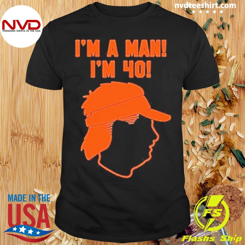 Mike Gundy I’m A Man! Im’ 40! 2024 Shirt