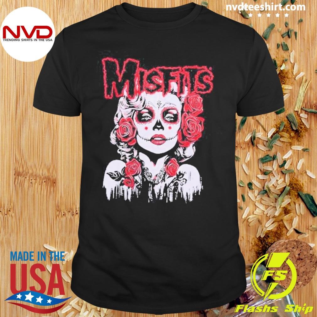 Misfits Dia De Los Muertos Movie Star Shirt